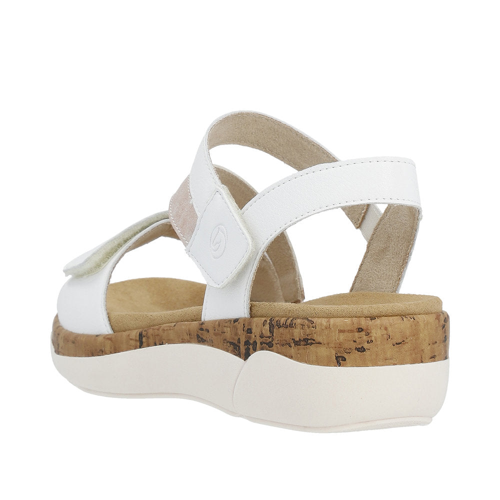 Remonte R6860-80 White/Rosegold Sandal