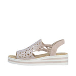 Load image into Gallery viewer, Rieker V0241-31 Wedge Sandals
