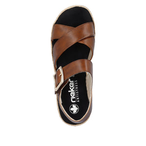 Rieker V7951-24 Wedge Sandals