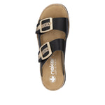 Load image into Gallery viewer, Rieker V7955-00 Wedge Sandals

