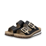 Load image into Gallery viewer, Rieker V7955-00 Wedge Sandals
