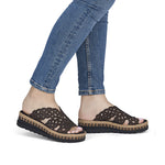 Load image into Gallery viewer, Rieker V7992-24 Wedge Sandals
