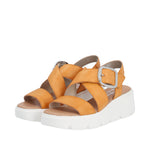 Load image into Gallery viewer, Rieker Revolution W1550-38  Wedge Sandals
