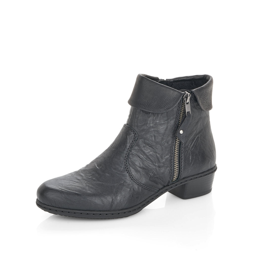 Rieker Y07A8-01 Women's Ankle Boots