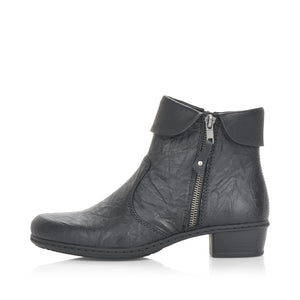Rieker Y07A8-01 Women's Ankle Boots