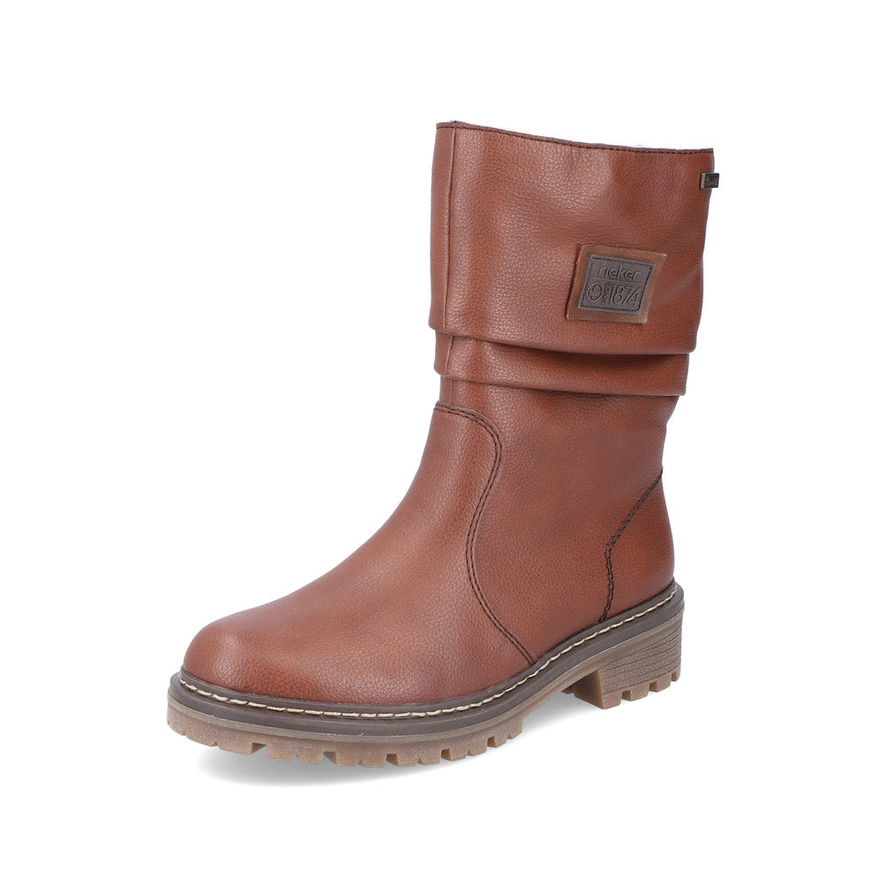 Rieker Y9260-25 Winter Boots With Fibre Sole