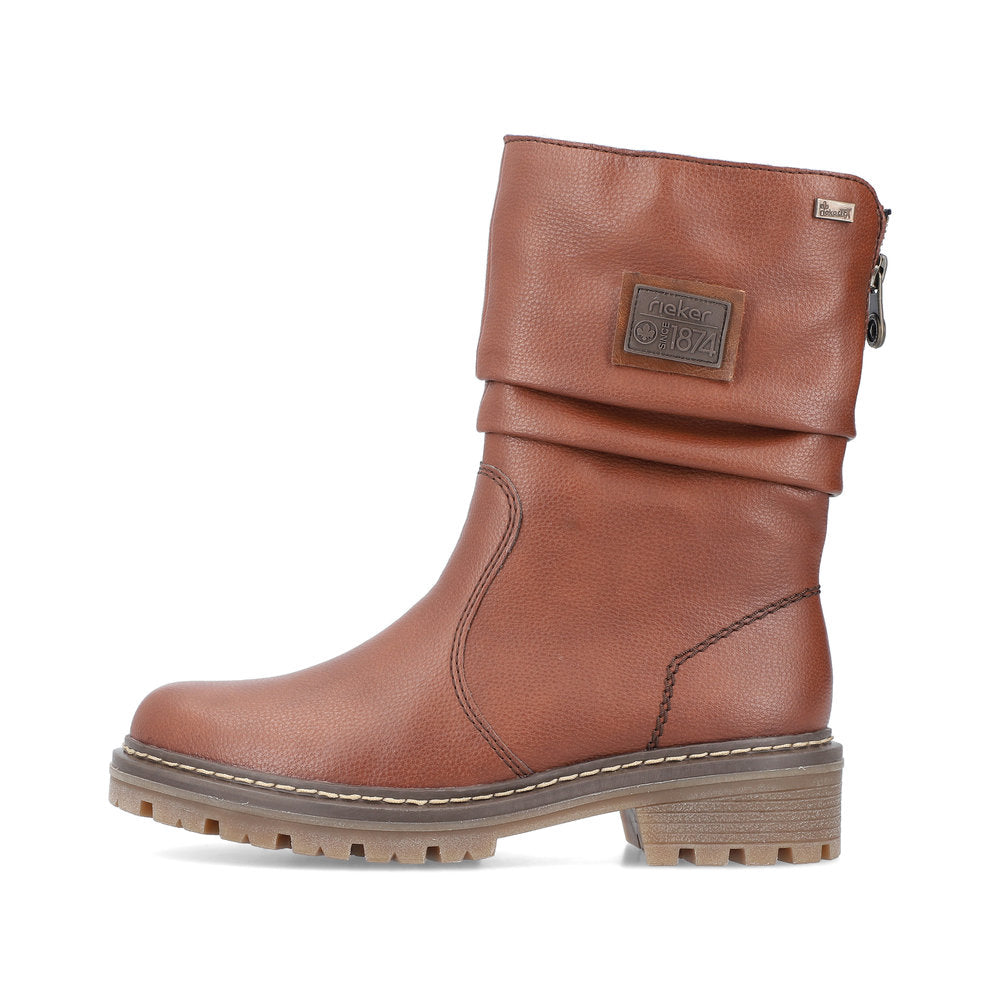 Rieker Y9260-25 Winter Boots With Fibre Sole