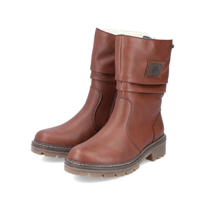 Rieker Y9260-25 Winter Boots With Fibre Sole