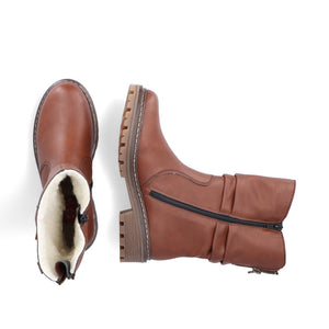 Rieker Y9260-25 Winter Boots With Fibre Sole