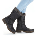 Load image into Gallery viewer, Rieker Z4755-00 Mid-Height Boots
