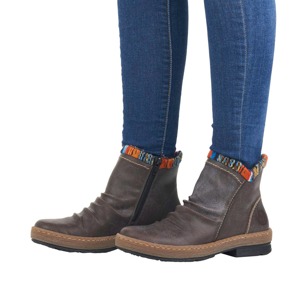 Rieker Z6755-45 Ankle Boots