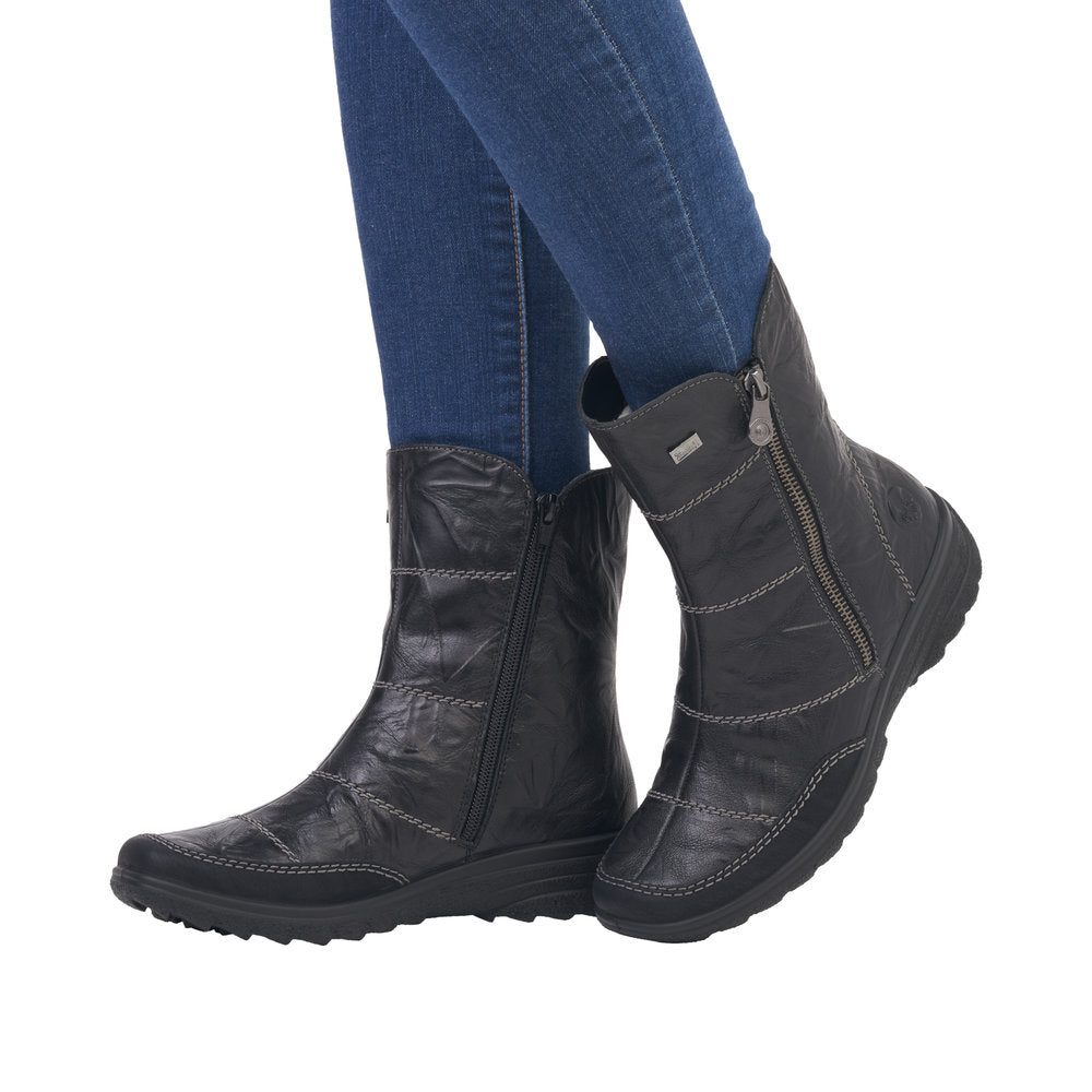 Rieker  Z7055-00 Short Boots