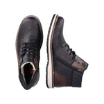Load image into Gallery viewer, Rieker 38434-00 Black Men&#39;s Boots
