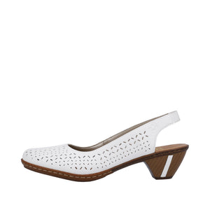 rieker white sandals