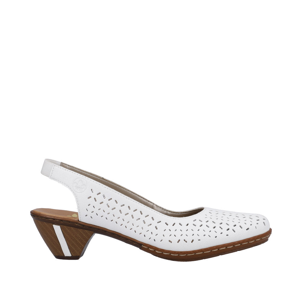 white summer sandals