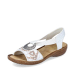 Load image into Gallery viewer, Rieker  608B9-80 Women's Dress Sandal

