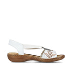 Load image into Gallery viewer, Rieker  608B9-80 Women's Dress Sandal

