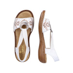 Load image into Gallery viewer, Rieker  608B9-80 Women's Dress Sandal

