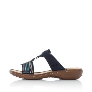 Rieker 608K8-14 Navy Slip-On