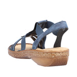 Load image into Gallery viewer, Rieker 628G9-16 Dress Sandals

