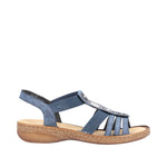 Load image into Gallery viewer, Rieker 628G9-16 Dress Sandals

