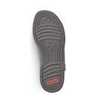 Load image into Gallery viewer, Rieker 64573-00 Black Sandals
