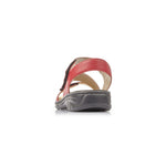 Load image into Gallery viewer, Rieker 64573-33 Red Sandals
