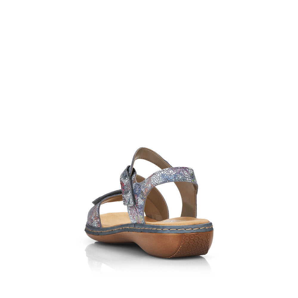 Rieker 659C7-90 Floral Sandals