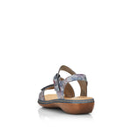 Load image into Gallery viewer, Rieker 659C7-90 Floral Sandals

