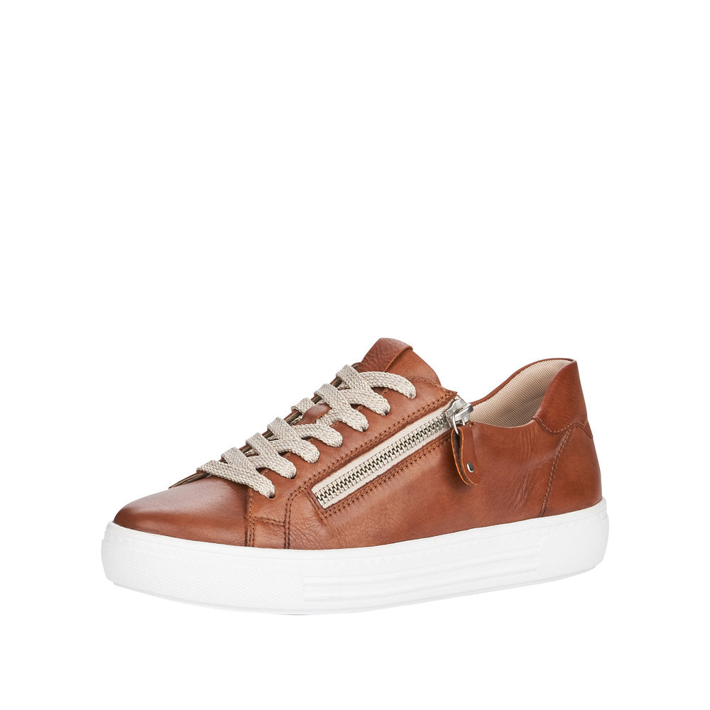 rieker brown sneaker