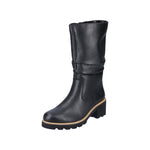 Load image into Gallery viewer, Remonte D0A75-00 Black Dress Boots
