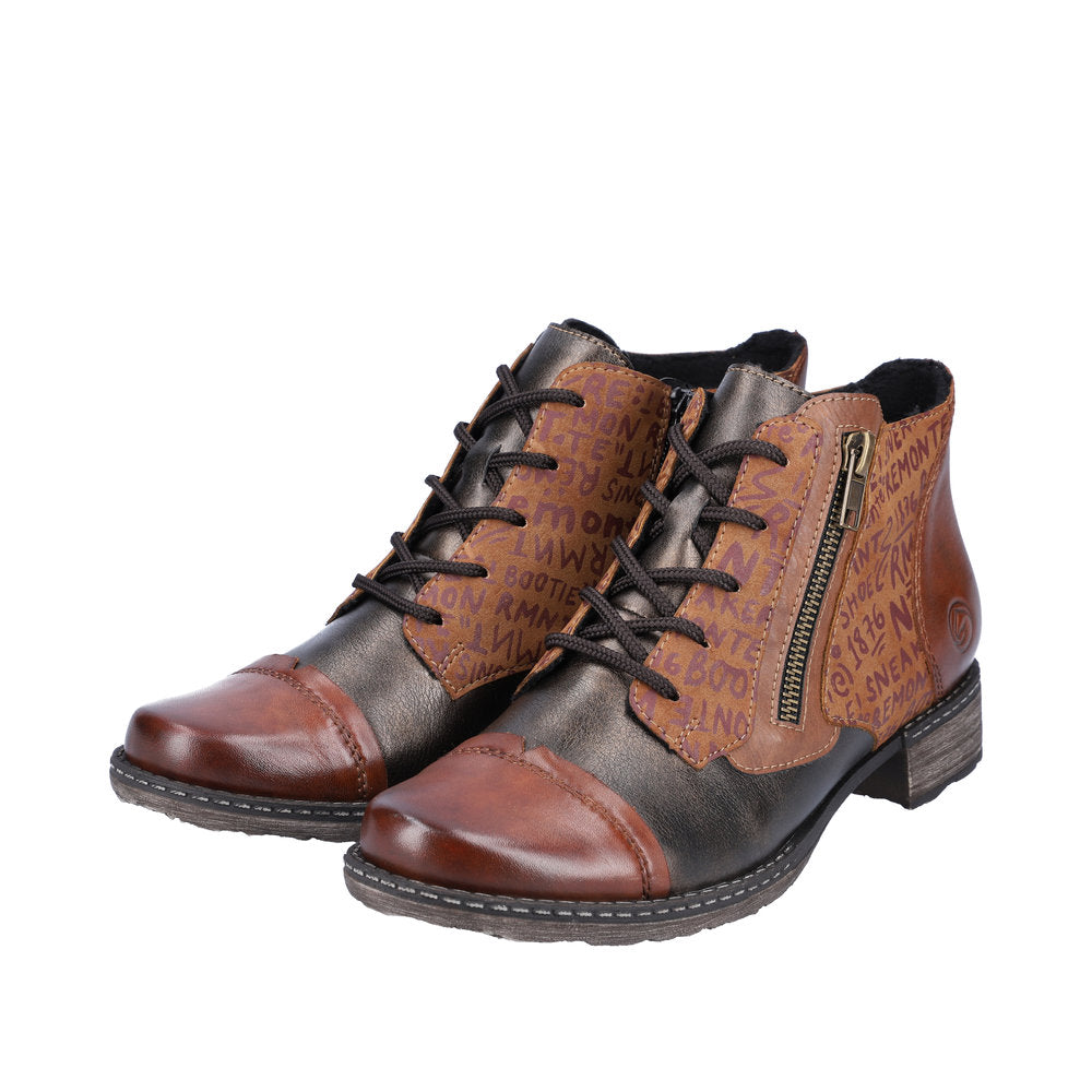 Remonte D4378 22 Dresss Ankle Boot Rieker by LJ Shoes
