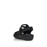 Load image into Gallery viewer, Remonte D7647-01 Black Sandals
