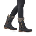 Load image into Gallery viewer, Remonte D8070-01 Tall Boots
