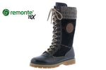 Load image into Gallery viewer, Remonte D9375-01 Flip Grip Tall Boots
