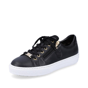 Rieker L59L1-01 Dress Black Sneakers