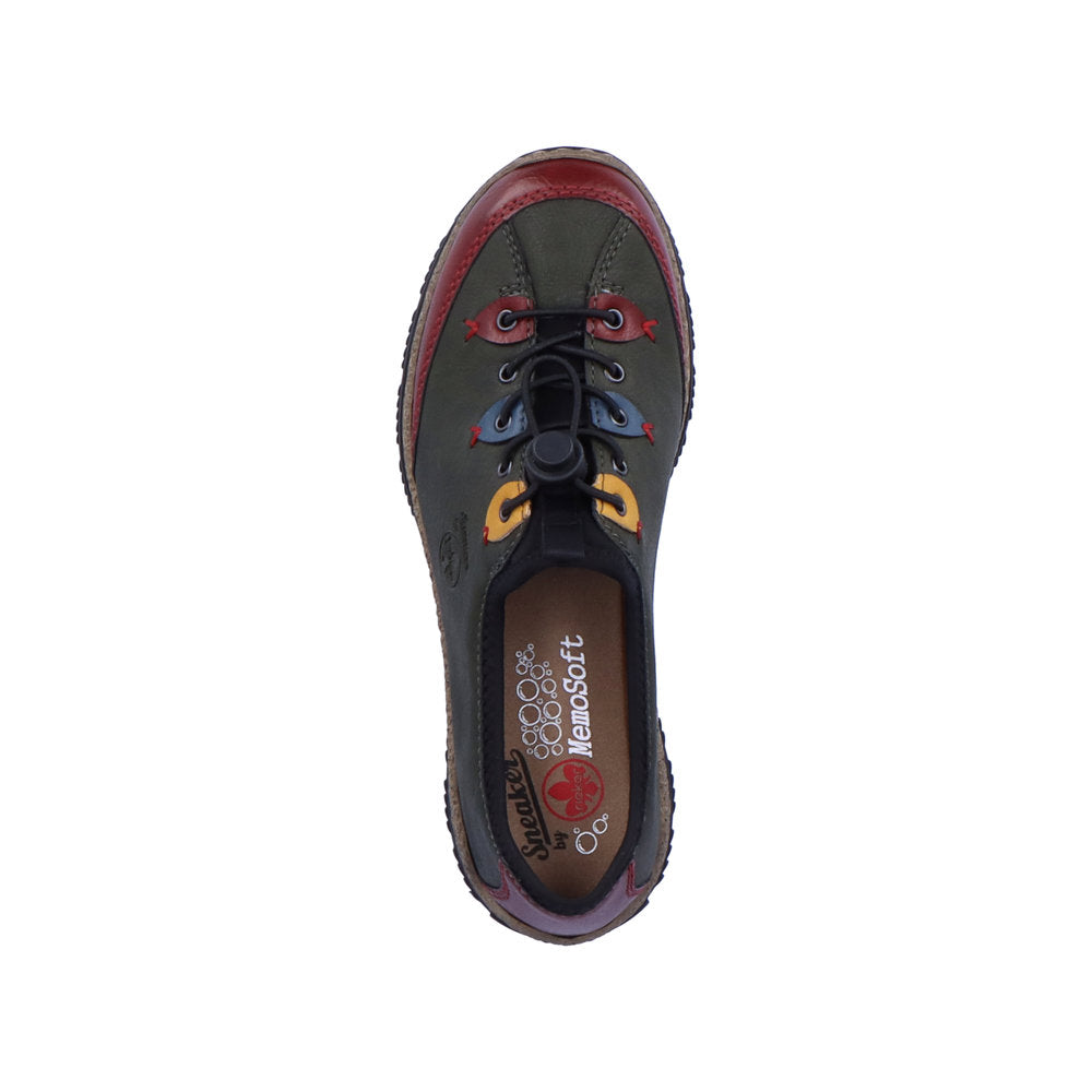 Rieker N3271-54 Walking Sneaker