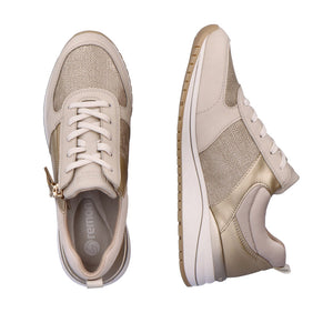 Remonte R3702-60 Dress Sneakers Beige
