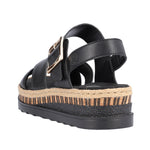 Load image into Gallery viewer, Rieker V7951-00 Wedge Sandals
