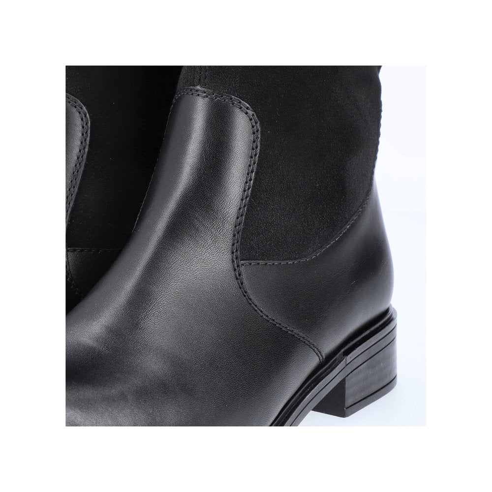 Rieker Z5372-00 Black Dress Boots